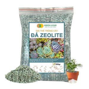 Đá Zeolite, Bao 500gr, Giá Thể Trồng Bonsai, Xương Rồng, Đất Nền Hồ Thuỷ Sinh