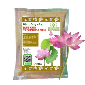 Bùn Khô Trồng Hoa Sen Gói 200gr