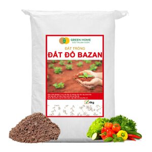 Đất Đỏ Bazan, Đất Trồng Cây, Bổ Sung Phân Hữu Cơ, Vi Sinh Trồng Hoa Hồng, Kiểng Lá, Rau