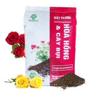 Đất Trồng Hoa Hồng Trộn Sẵn