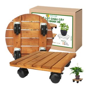 Đế Lót Chậu Cây Có Bánh Xe, R30xc8cm