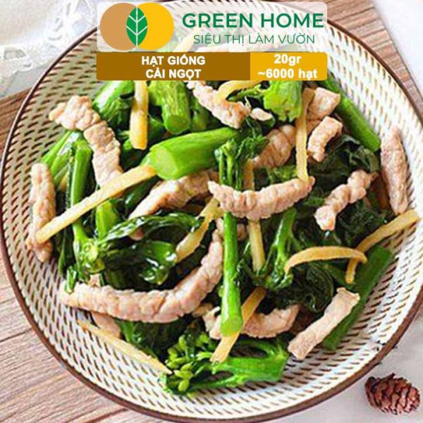 Hạt Giống Rau Cải Ngọt, Gói 20g, R03