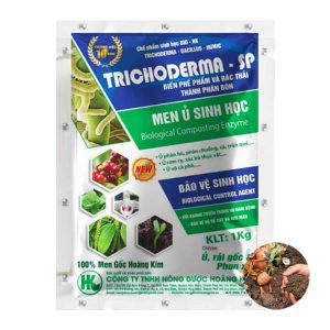 Nấm Đối Kháng Trichoderma, Hoàng Kim, Bao 1 kg, Ủ Phân Hữu Cơ, Ủ Rác, Đậu Tương, Khử Mùi, Cải Tạo Đất