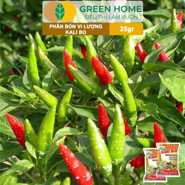 Phân Bón Kali Bo, Gói 25g