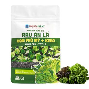 Phân Bón Rau Ăn Lá, Phú Mỹ, Gói 500gr, Bung Rễ Mạnh, Ra Lá Nhanh, Xanh Cây, Tốt Lá, Năng Suất Cao