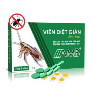 Thuốc Diệt Gián AMB, Hộp 8 Viên