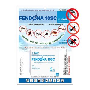 Thuốc Diệt Muỗi, Fendona 10sc, Gói 5ml, Hiệu Quả, Không Mùi, Dễ Dùng, Diệt Gián, Ruồi, Kiến Ba Khoang