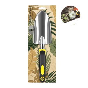 Cào Làm Vườn Greenhome, D30xR7.5cm, Hợp Kim Nhôm, Tay Cầm Cao Su Chống Trượt, Tiện Dụng