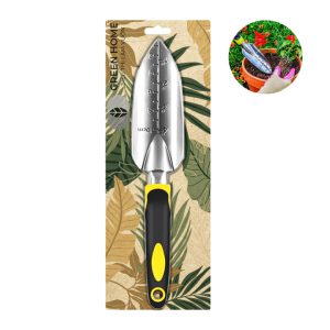 Cào Làm Vườn Greenhome, D30xR7.5cm, Hợp Kim Nhôm, Tay Cầm Cao Su Chống Trượt, Tiện Dụng