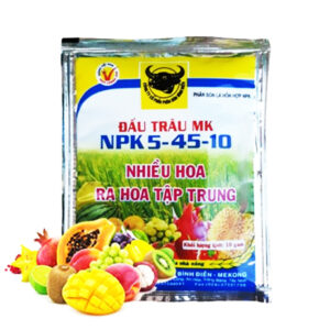 Phân Bón Đầu Trâu MK, NPK 5-45-10, Gói 10Gr