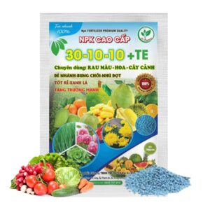 Phân Bón NPK 30-10-10+TE Greenhome, Gói 700Gr