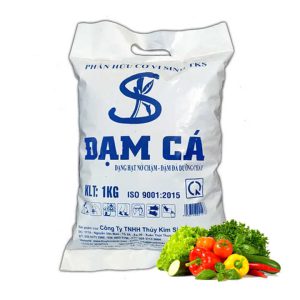 Phân Đạm Cá Viên Bao 1kg, Viên Nén, Hữu Cơ Vi Sinh Bón Rau, Quả Và Hoa