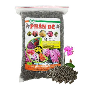 Phân Dê Trồng Lan, Túi 1kg , Đã Qua Xử Lý, Không Mùi, Kích Rễ Phong Lan, Hoa Đậm Màu Lâu Tàn