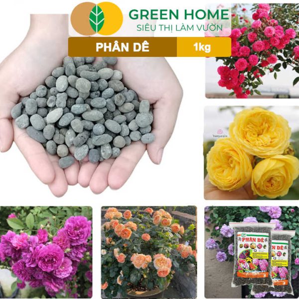 Phân Dê Trồng Lan, Túi 1Kg
