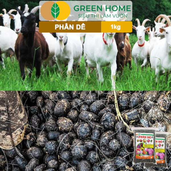 Phân Dê Trồng Lan, Túi 1Kg
