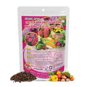 Phân Gà, Bao 1kg, Nhập Khẩu Nhật, Viên Nén, Hữu Cơ Sinh Học Bón Rau, Quả