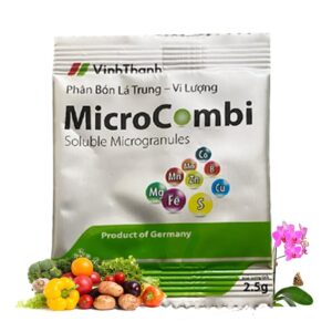 Phân Vi Lượng Micro Combi, GreenHome, Gói 2.5Gr, Cung Cấp Vi Lượng Thiết Yếu Cho Cây Trồng