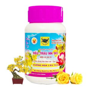 Phân Bón Lá Đầu Trâu MK 901, NPK-15-20-25, Chai 100GR