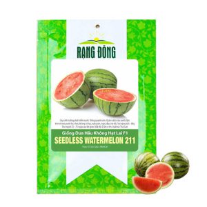Hạt Giống Dưa Hấu Không Hạt Lai F1, Gói 5 Hạt, Dễ Trồng Quanh Năm, Nảy Mầm Cao, T27