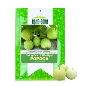 Hạt Giống Dưa Lê Popoca Siêu Ngọt, Greenhome, Gói 0.5GR, Dễ Trồng Quanh Năm, Nảy Mầm Cao, T25