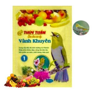 Cám Chim Vành Khuyên Số 1 Thúy Tuấn, Gói 100gr