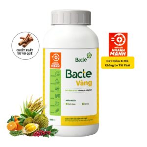 Chế Phẩm Sinh Học Bacte Vàng, Chai 500ml