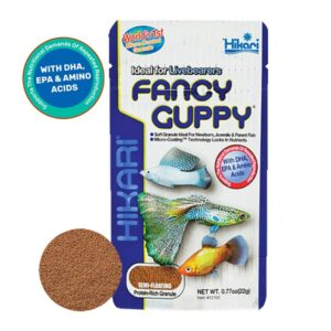 Thức Ăn Cá Bảy Màu  Fancy Guppy Hikari, Bao 22gr