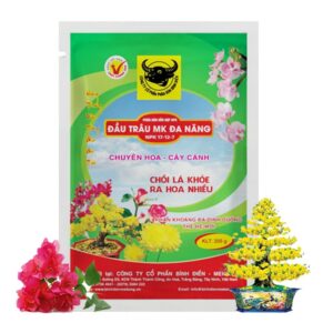 Phân Bón NPK 17-12-7  Đầu Trâu MK Đa Năng, Bao 200Gr