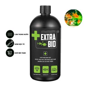 Men Vi Sinh Extra Bio Greenhome, Chai 125ml, Vi Sinh Làm Trong Nước Bể Cá, Phù Hợp Cho Cá Cảnh