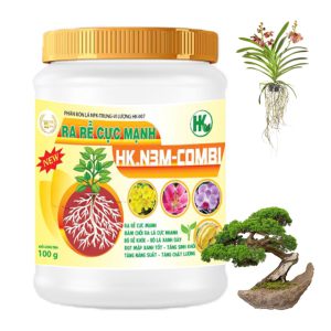 Phân Bón Lá Greenhome, N3M Combi, Hũ 100gr, Ra Rễ Cực Mạnh Dùng Giâm, Chiết Cành, Ngâm Hạt, Chuyên Kiểng, Hoa Hồng, Lan