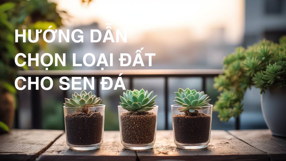 Hướng Dẫn Chọn Loại Đất Cho Sen Đá Phù Hợp Và Chất Lượng