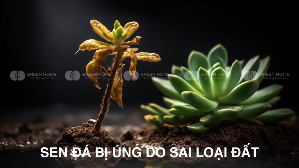 Trộn đều các nguyên liệu khô là bước quan trọng để tạo ra đất cho sen đá tơi xốp