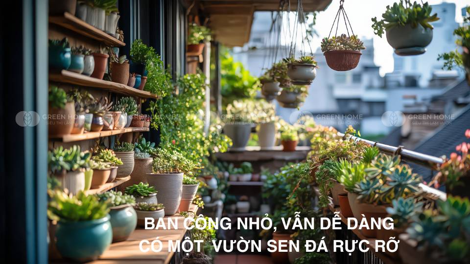 Đất vườn chưa xử lý không phù hợp làm giảm chất lượng đất cho sen đá