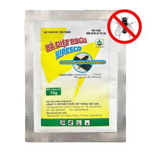Bả Diệt Ruồi Vipesco, GreenHome, Gói 10gr, Chính Hãng, Hiệu Quả Cực Nhanh, Dẫn Dụ và Diệt Ruồi Triệt Để