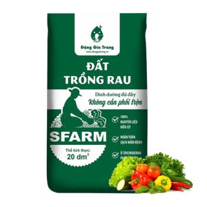 Đất Trồng Rau, Hữu Cơ, Trộn Sẵn, Tiện Lợi, Đầy Đủ Dinh Dưỡng, Chuyên Cho Rau, Củ, Quả