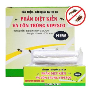 Phấn Diệt Kiến Và Côn Trùng Vipesco, GreenHome, Hộp 2 Viên, Diệt Trừ Kiến, Gián, Rận, Rệp, Bọ Chét,.
