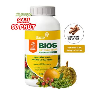 Chế Phẩm Sinh Học Bacte Bios Nứt Thân Xì Mủ, Green Home, Chai 500ml, Từ Thảo Mộc Hiệu Lực Nhanh Mạnh