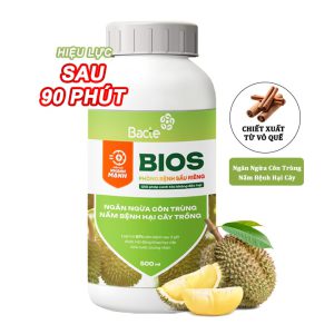 Chế Phẩm Sinh Học Bacte Bios Phòng Bệnh Sầu Riêng, Green Home, Chai 500ml, Hiệu Lực Nhanh Mạnh