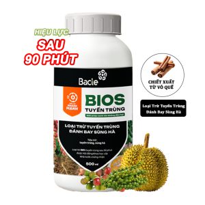 Chế Phẩm Sinh Học Bacte Bios Tuyến Trùng, Green Home, Chai 500ml, Từ Thảo Mộc, Hiệu Lực Nhanh Mạnh