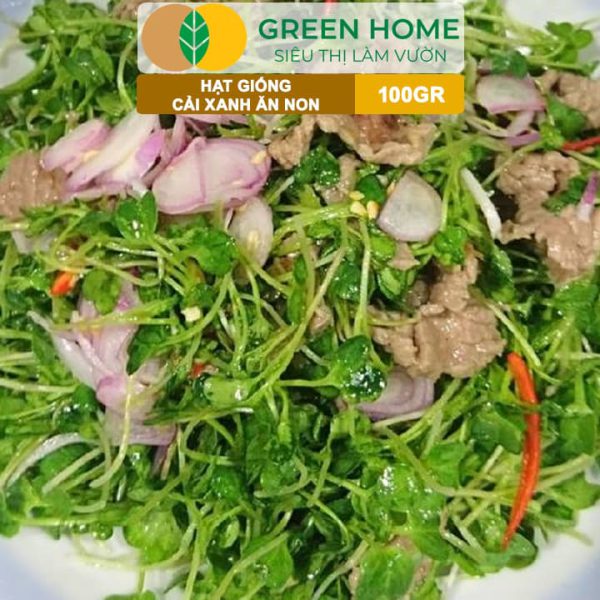 Hạt Giống Rau Cải Ăn Non, Gói 100g, R29