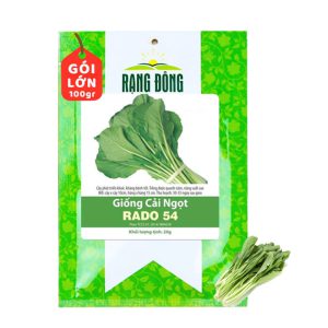 Hạt Giống Rau Cải Ngọt GreenHome, GÓI 100GR, Dễ Trồng, Nảy Mầm Cao, Thu Hoạch, Năng Suất R31