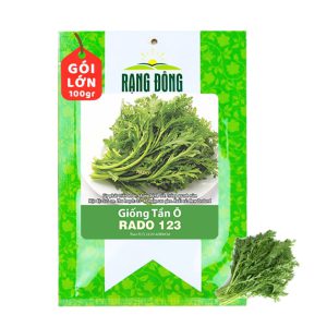 Hạt Giống Rau Tần Ô GreenHome, GÓI 100GR, Cải Cúc Dễ Trồng, Thu Hoạch Nhanh, Năng Suất Cao R34