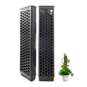 Trụ Bán Nguyệt Trồng Cây Greenhome, D30xr6cm, Nhựa Cứng, Có Khớp Dễ Nối Dài, Chuyên Hệ Cây Kiểng Lá