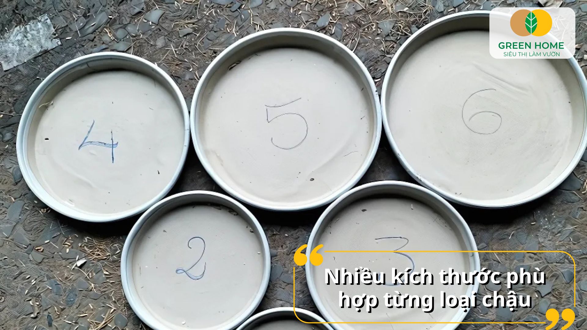 Đĩa lót chậu cây hạn chế tình trạng nước tràn ra ngoài khi tưới