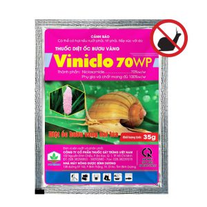 Thuốc Diệt Ốc Bươu Vàng Viniclo 70WP, GreenHome, Gói 35gr, Diệt Sạch Ốc, An Toàn Cho Lúa