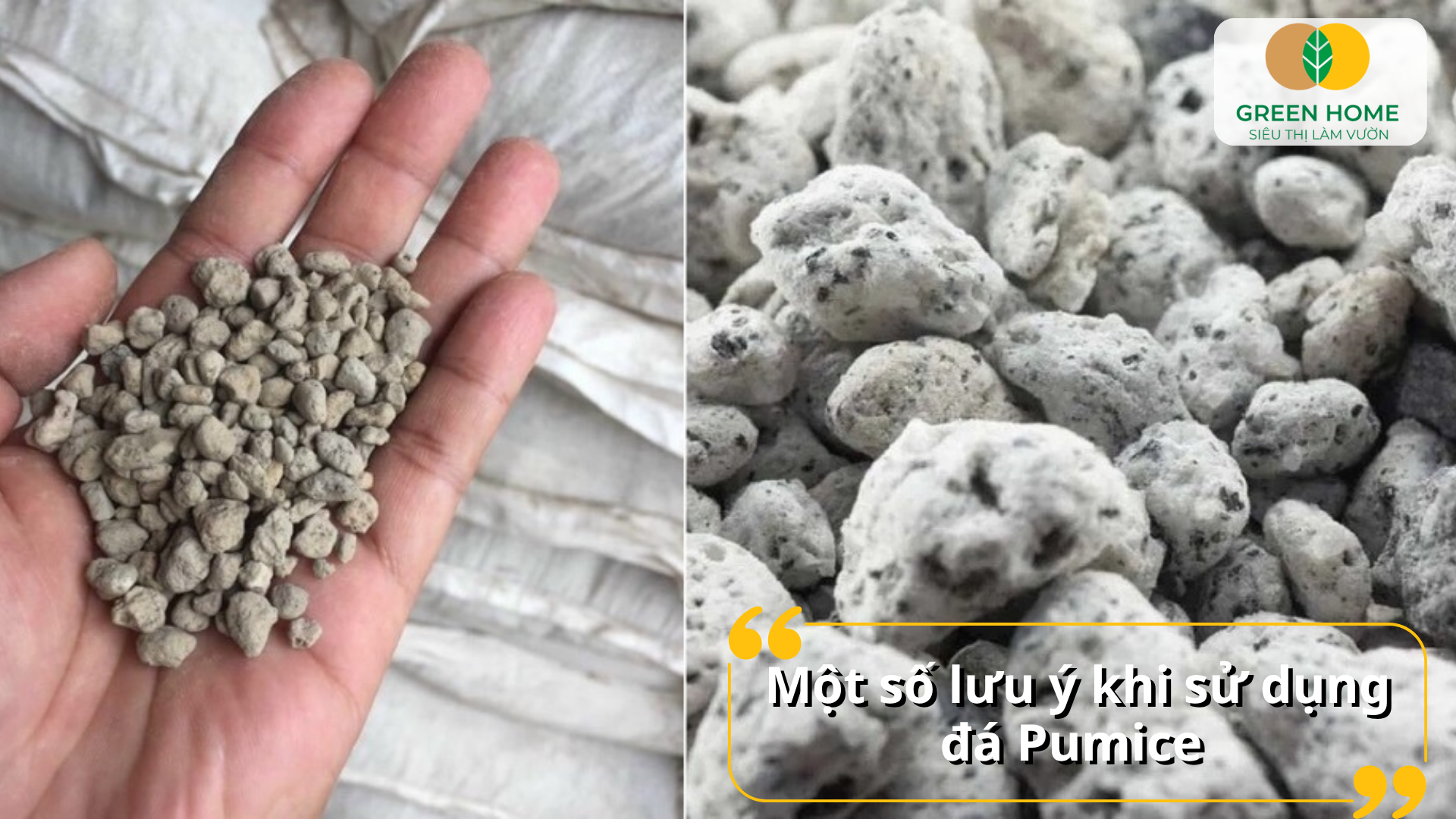Một số lưu ý khi sử dụng đá Pumice