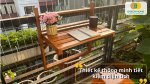 Tận dụng tối đa diện tích với chiếc bàn treo ban công tiện dụng