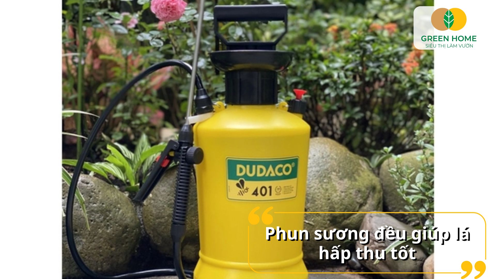Chăm cây khỏe mạnh với bình tưới cây 4 lít tiện lợi và bền bỉ