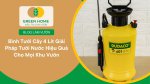 Bình tưới cây 4 lít làm từ nhựa cao cấp bền đẹp theo thời gian
