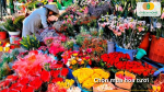 Chọn mua hoa tươi tại chợ hoa để kéo dài thời gian trưng bày